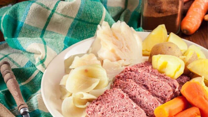 Bobby Flay Corned Beef and Cabbage recipe