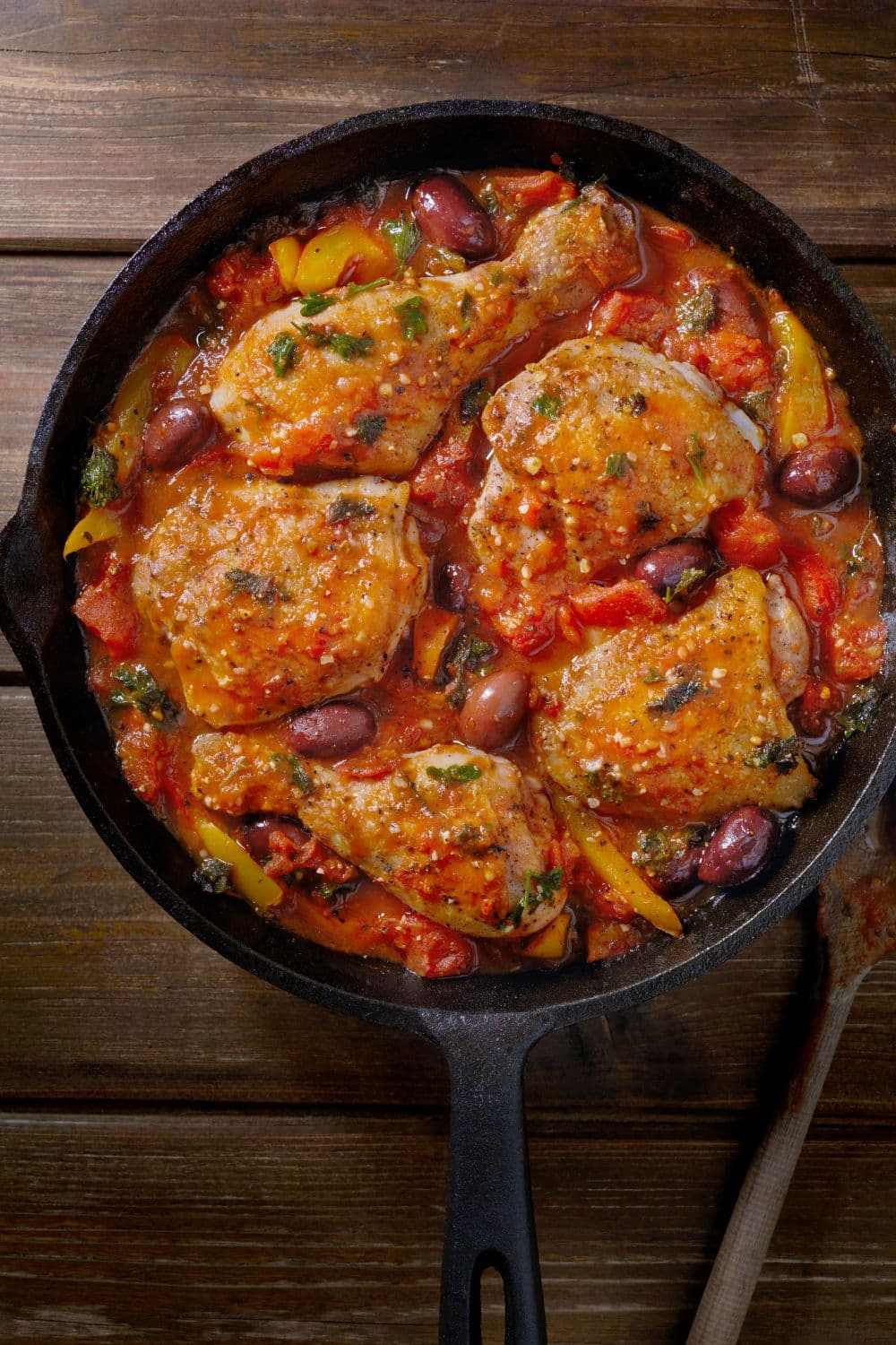Bobby Flay Chicken Cacciatore recipe