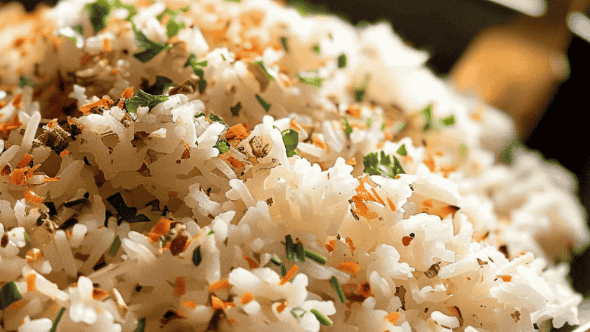 Bobby Flay Coconut Crispy Rice