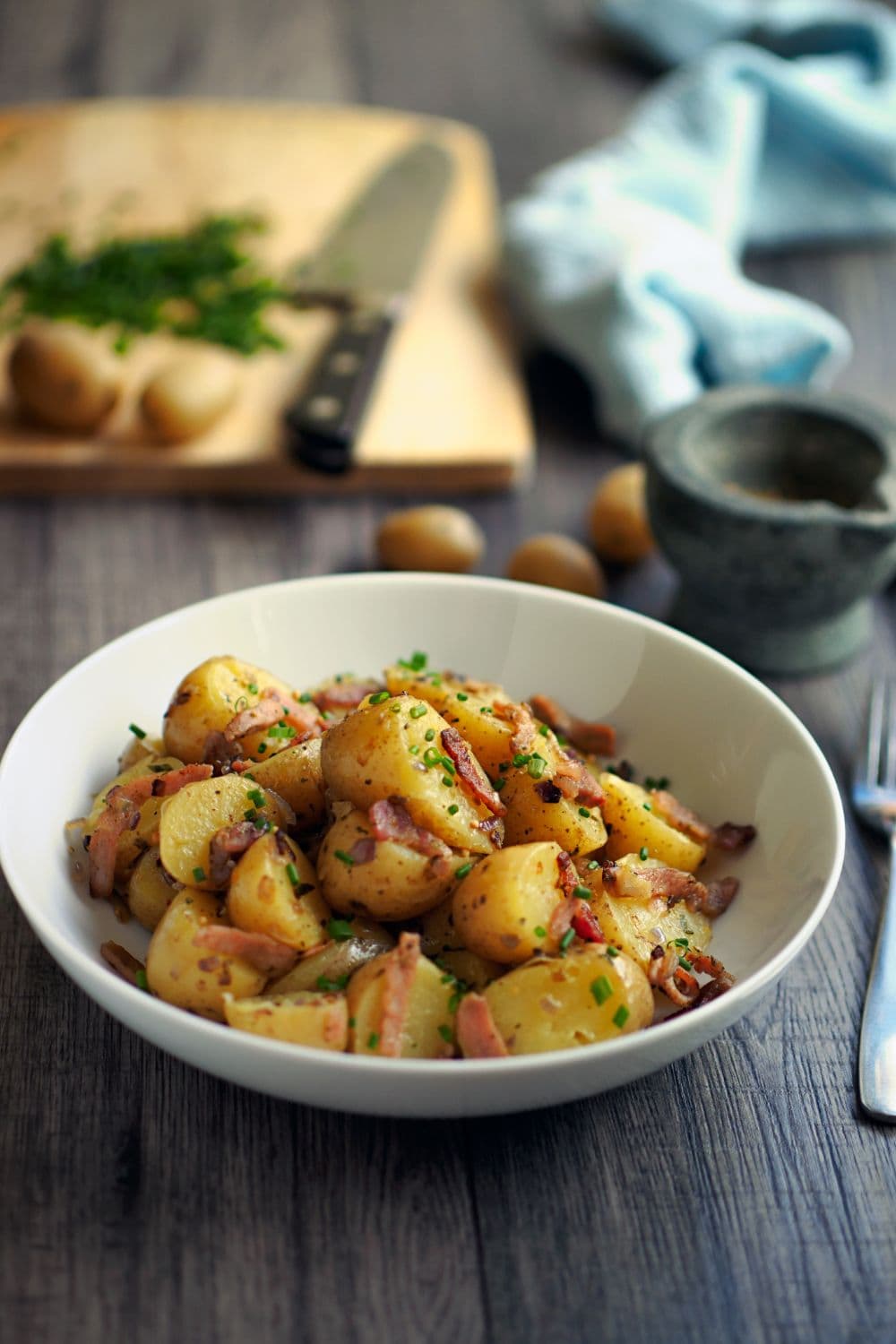 Bobby Flay German Potato Salad recipe