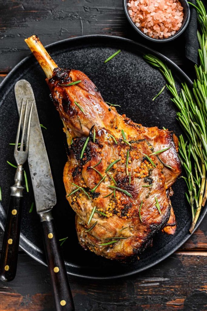 Bobby Flay Grilled Boneless Leg of Lamb