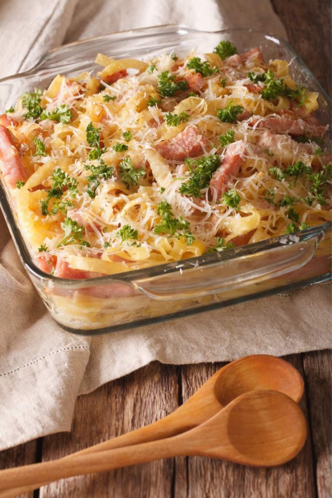 Bobby Flay Ham and Cheese Casserole