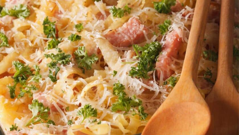 Bobby Flay Ham and Cheese Casserole