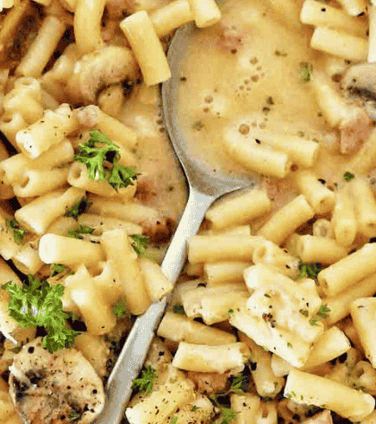 Bobby Flay Mac and Cheese Carbonara