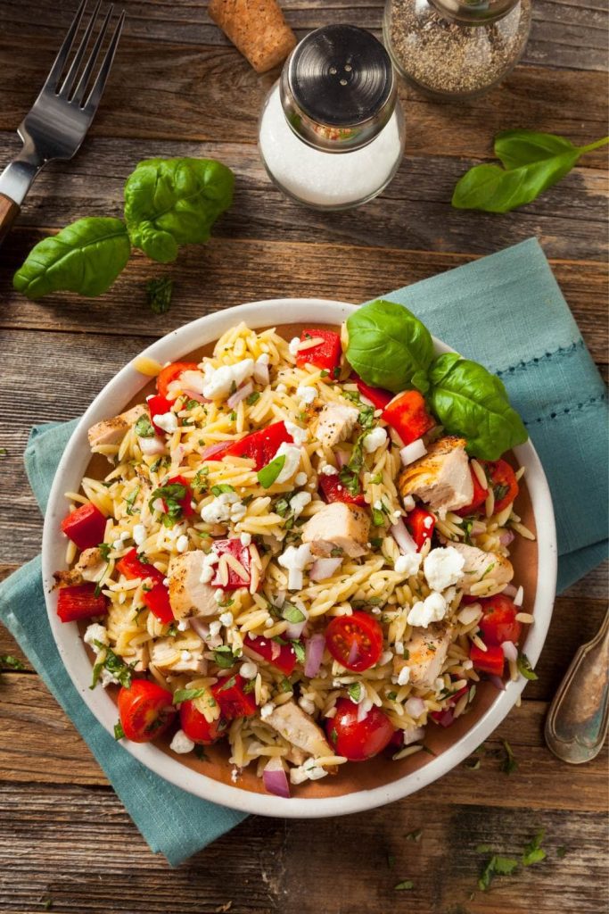 Bobby Flay Orzo Salad recipe