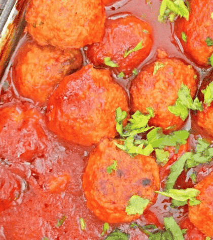 Bobby Flay Sauce and Meatballs