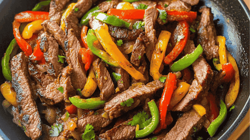 Bobby Flay Steak Fajitas